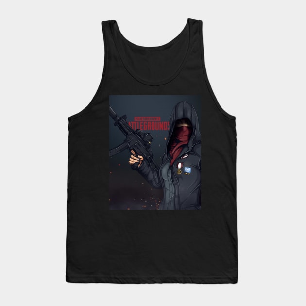 PUBG game / art design Tank Top by DenielHast